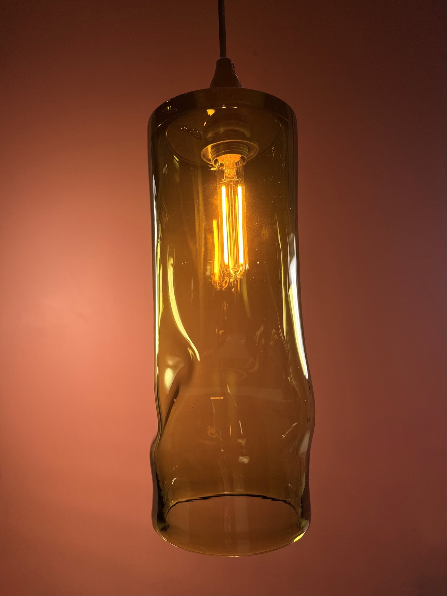 Smelta lampe (høy)