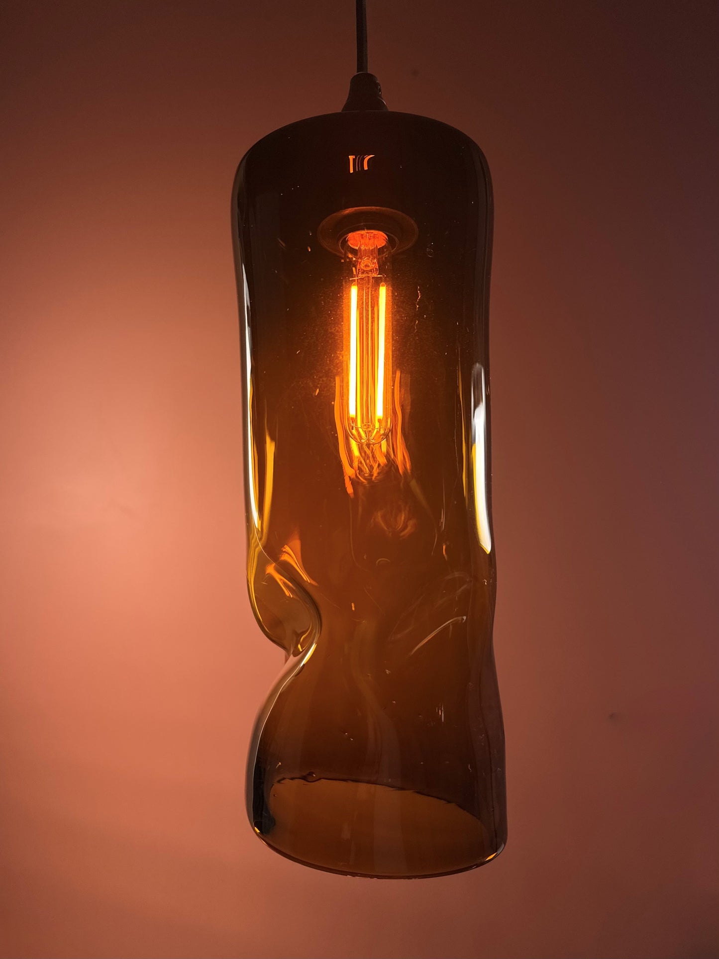 Smelta lampe (høy)