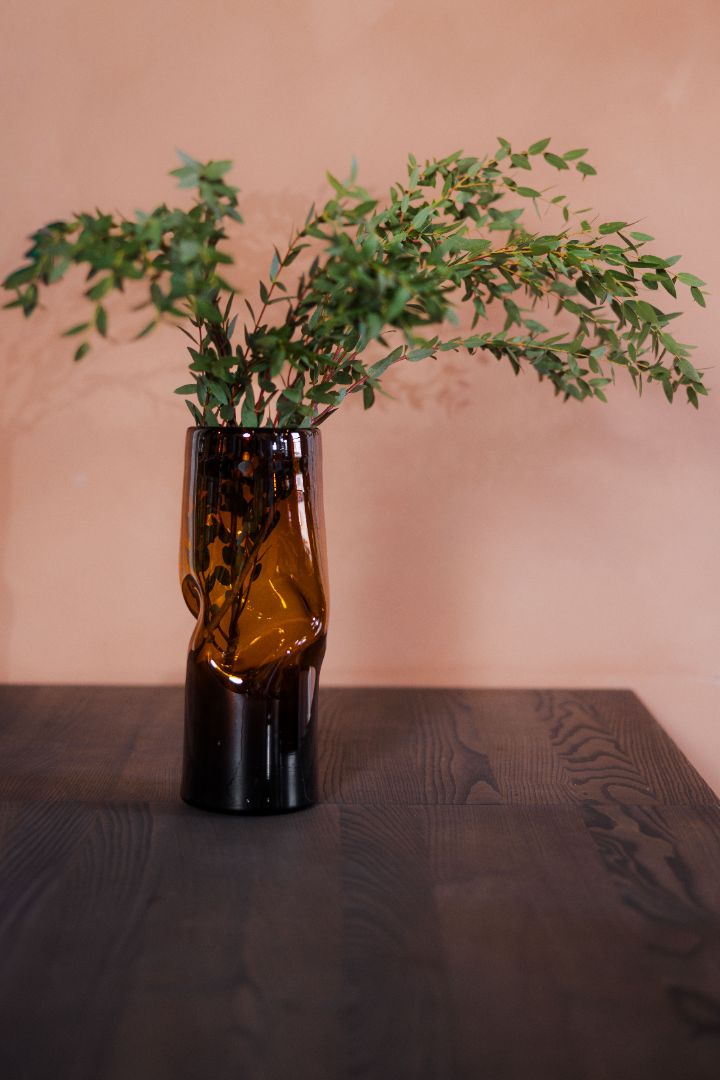 Smelta vase (høy)